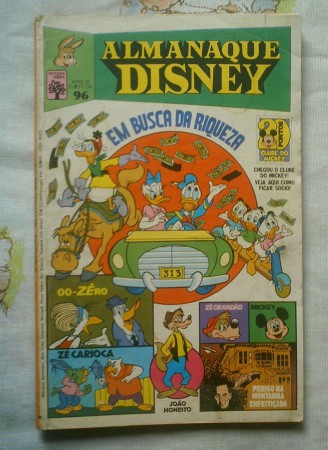 Almanaque Disney Nº 96 - Ano 1979 - Ed. Abril.
